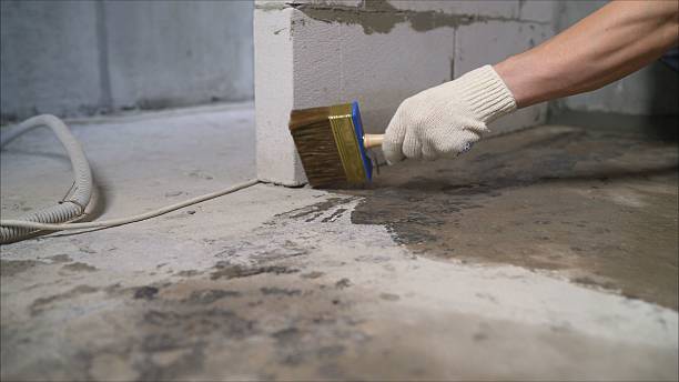 Crawl space vapor barrier installation in Richfield, WI